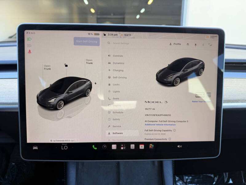 tesla model 3 2023 5YJ3E1EA2PF499210 image tesla model 3 2023 5YJ3E1EA2PF499210 image